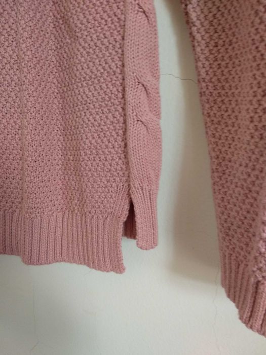 Camisola de malha Rosa Velho Stradivarius - S