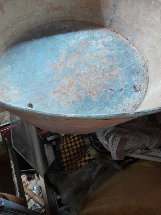 Banheira antiga zinco impecável