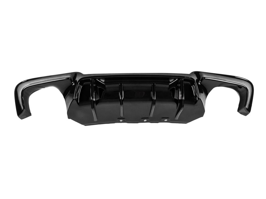 BMW 5 серія F-10/11/07 2010-2016 Задній дифузор DPT чорний глянець