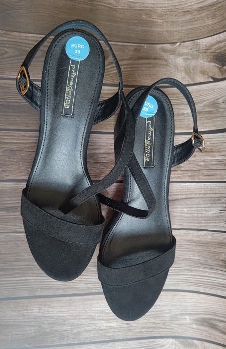 Primadonna collection 39 sandały koturn włoskie buty