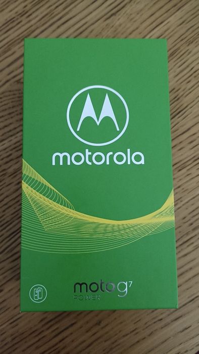 oryginalne pudełko na telefon Motorola Moto g7 power xt1955-4