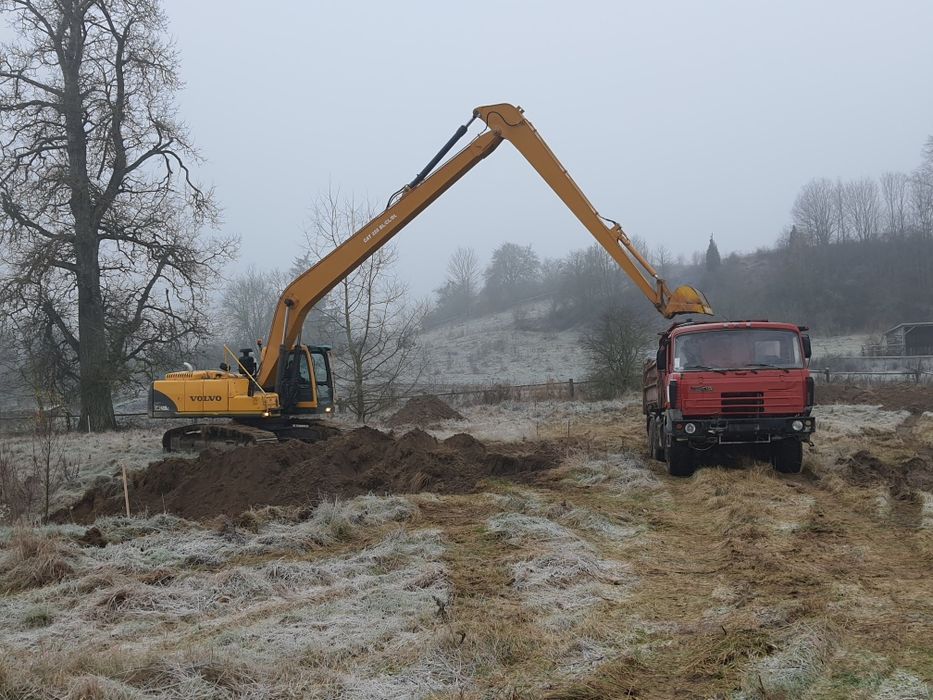 kopanie stawów odmulanie   wykopy budowa plaż portów melioracje