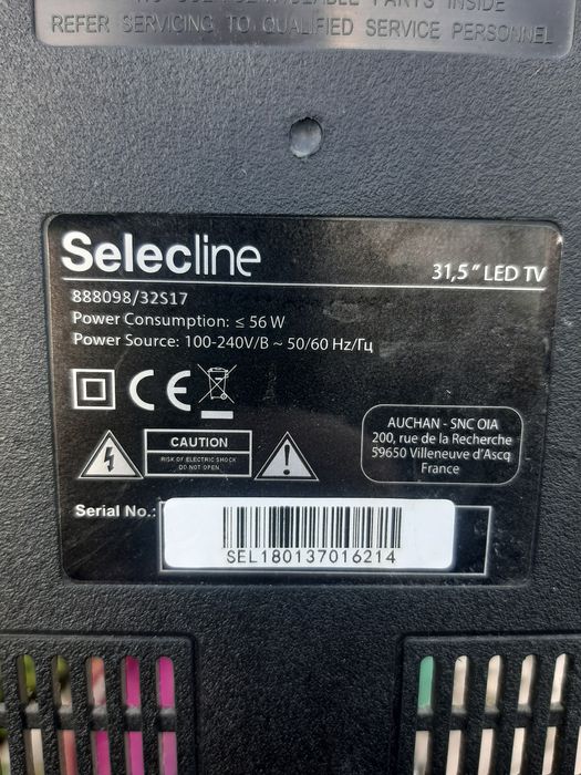 Selecline 31.5" para peças
