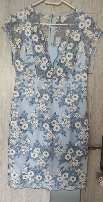 Sukienka wizytowa, wieczorowa dla mamy panny młodej r.38 stemper