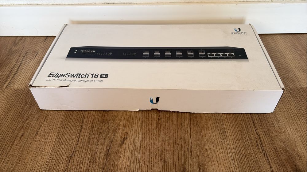 Ubiquiti EsdgeSwitch 16 XG (ES-16-XG) com portas 10GB SFP