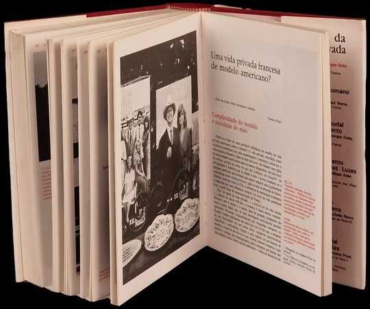 Coleção " HISTÓRIA da VIDA PRIVADA "  Completa - 5 VOLUMES -> "NOVA"