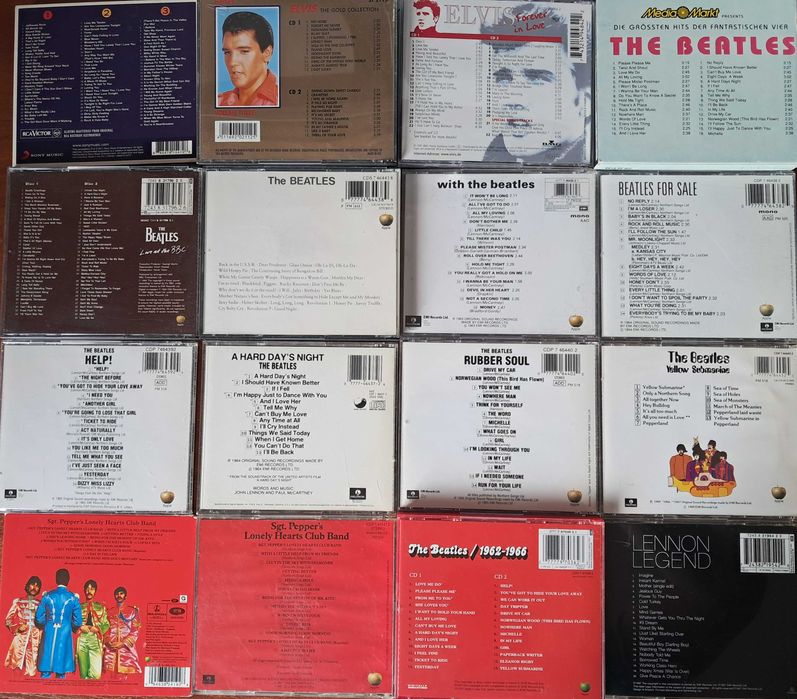 CD (Audio) Presley Beatles Rolling Stones Nazareth Jethro Trull Doors