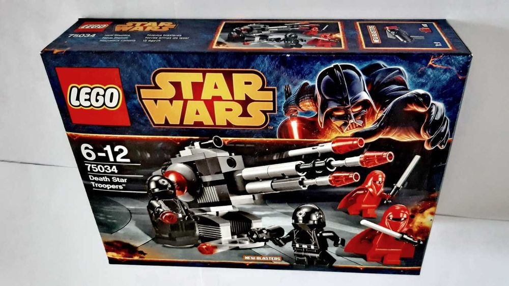 Lego Star Wars A New Hope 75034 Death Star Troopers Battle Pack selado