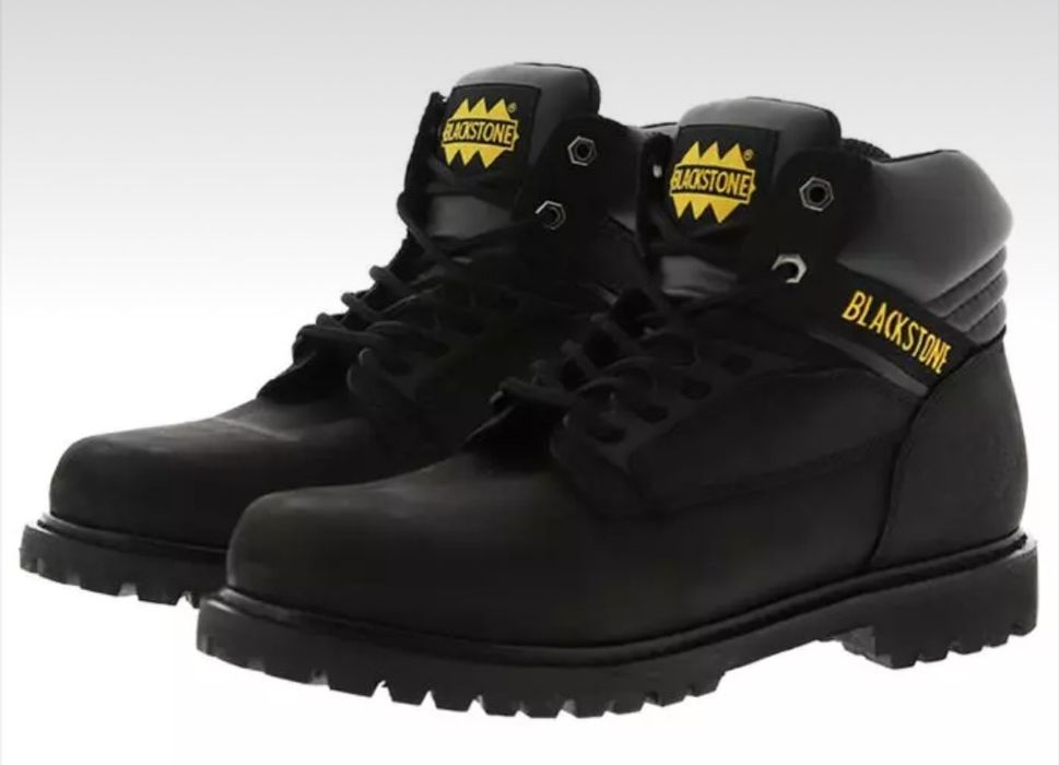 Blackstone р.50 стельки-33см кожаные ботинки мужские