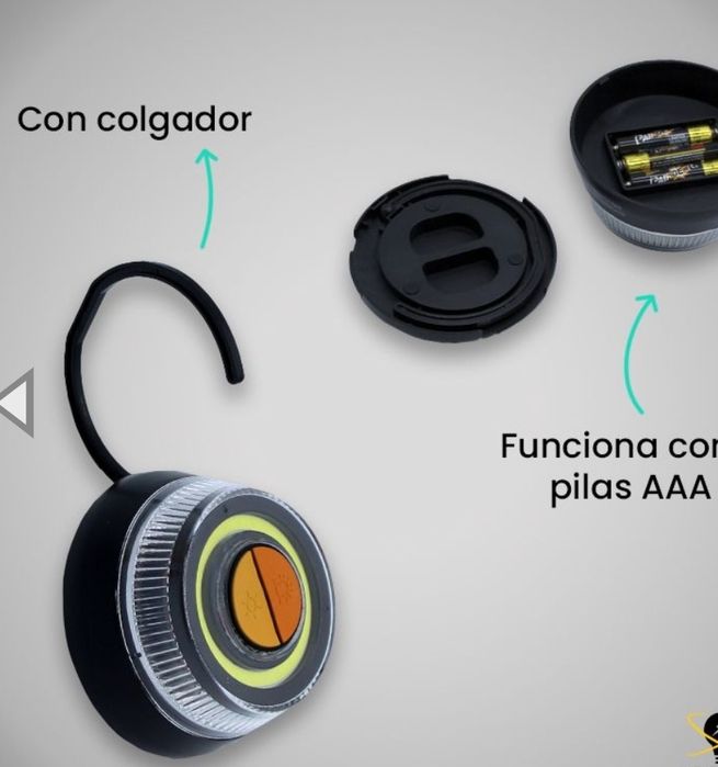 Luz de emergência magnetica (vários)