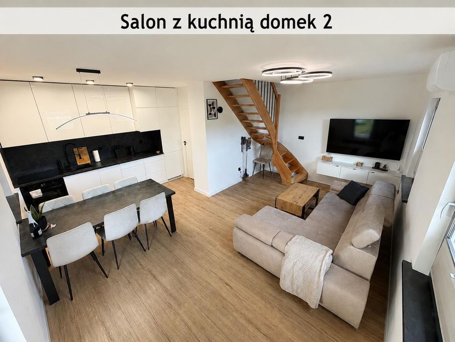Domek 8-os. z prywatnym basenem i tarasem. Klimatyzacja