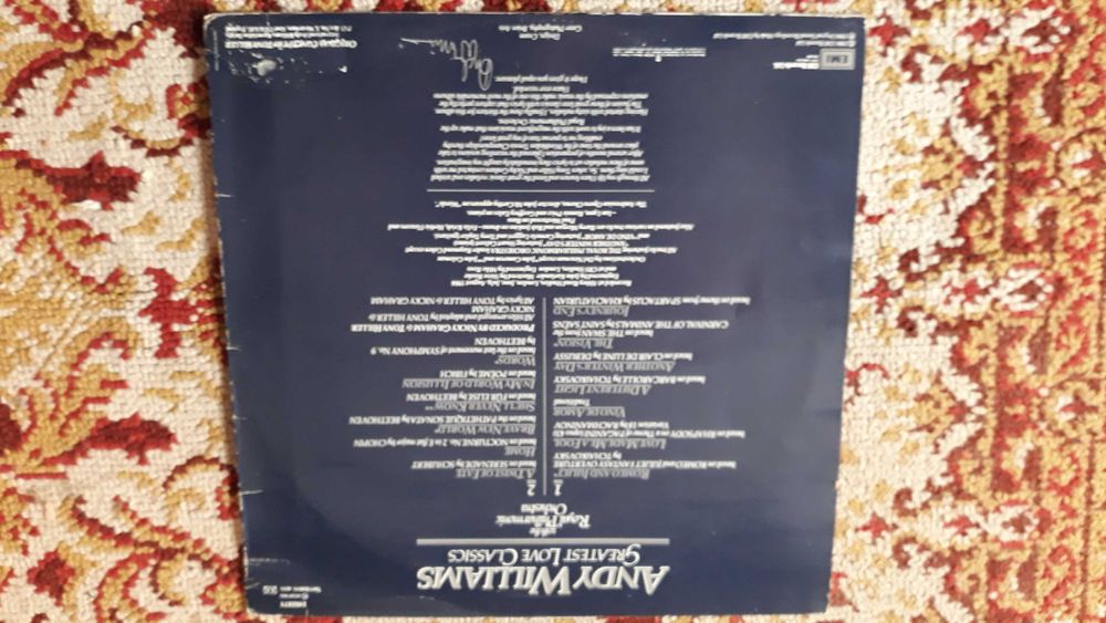 Andy Williams - Greatest Love Classics - LP vinil - portes incluídos