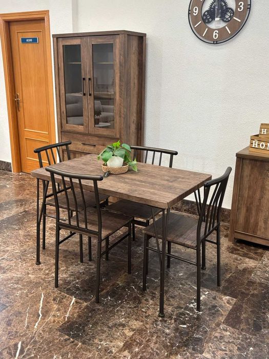 Mesas NOVAS+4 cadeiras cafes restaurantes particulares paga na entrega