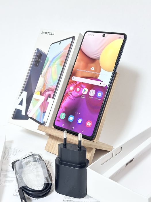 6/128Gb Samsung A71 Комплект! Відмінний стан! Гарантія!