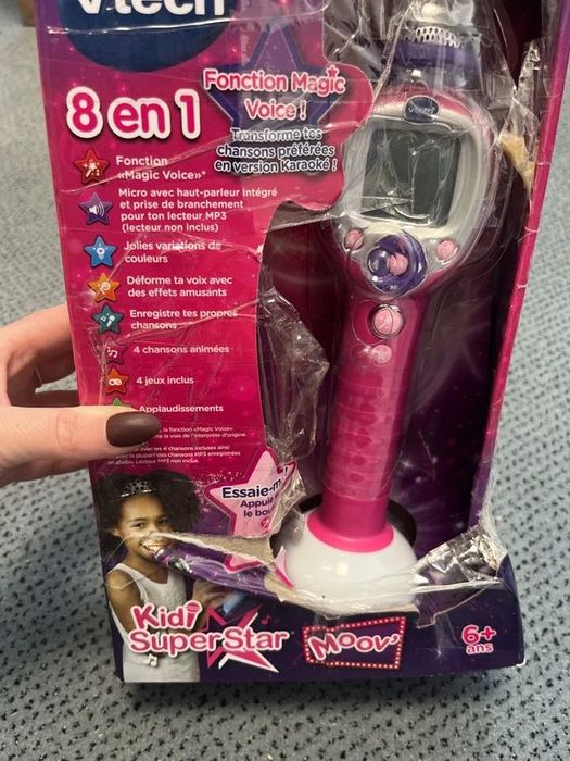 Mikrofon wschodzącej gwiazdy vtech