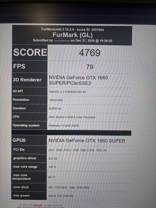 Ігровий пк GTX 1660super