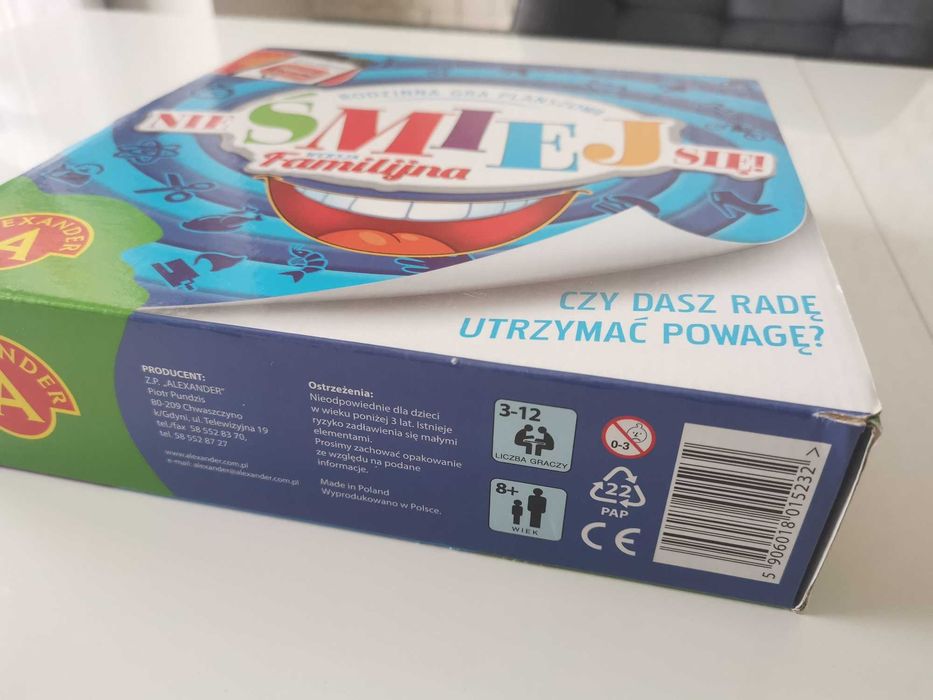 Gra planszowa Nie śmiej się