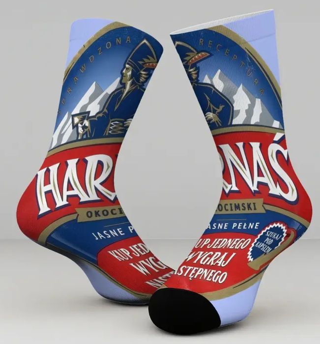 Skarpetki Z Logo Piwa Harnaś