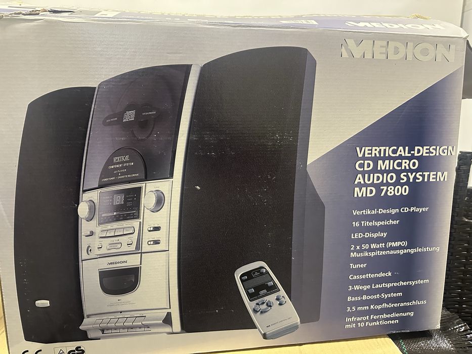 Музичний центр, 2 колонки