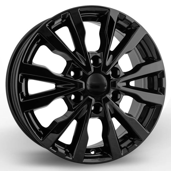 Pasuje do VW Felgi 19"  Trasporter Caravelle ECE Czarny Połysk