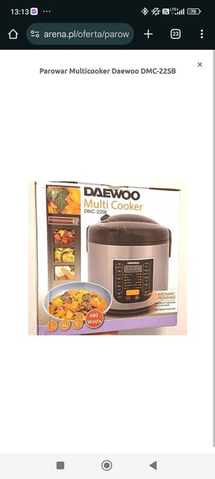 Sprzedam multicooker Daewoo