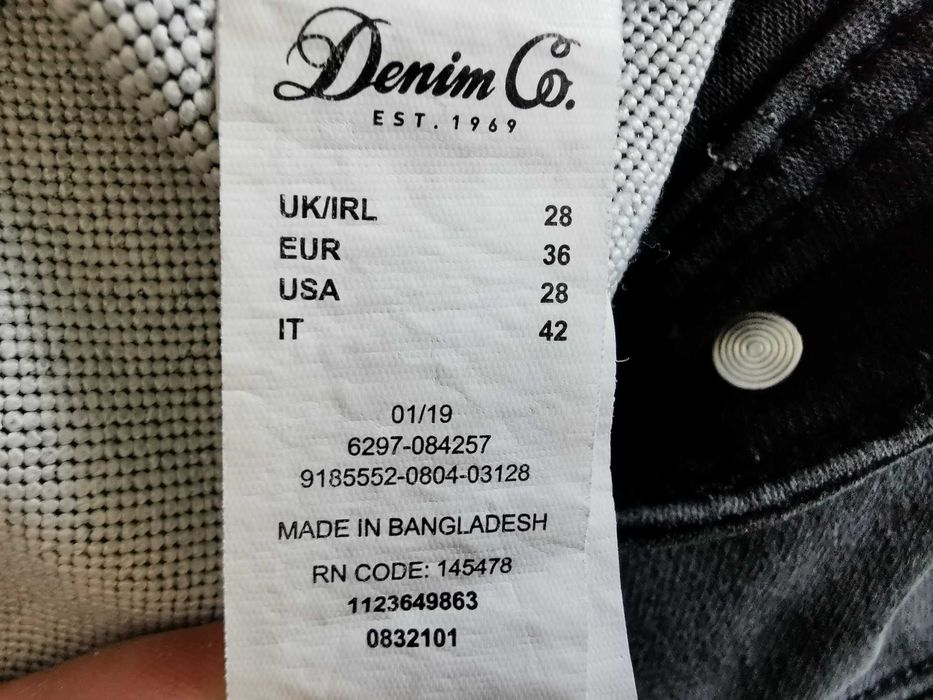 DENIM & Co. - Męskie Spodenki Jeansowe 28/XS/S Nowe !