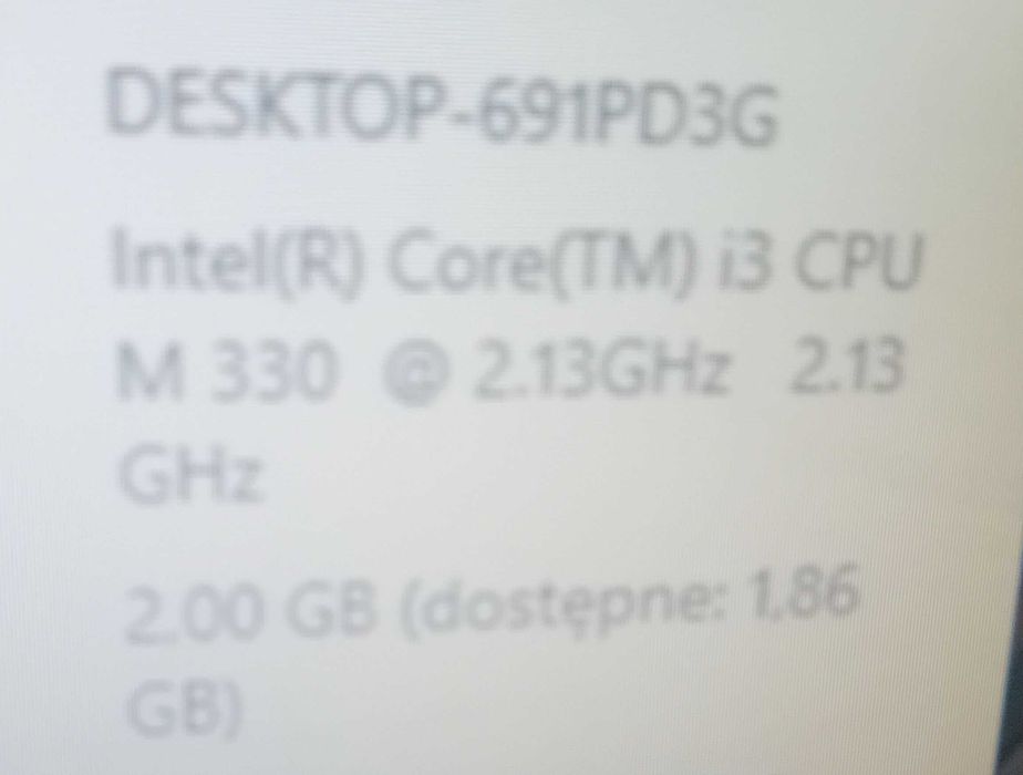 płyta główna Lenovo L512 z procesorem i3 - wszystko OK