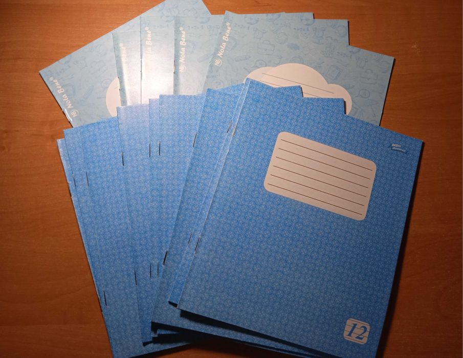 Набор тетрадей и обложек