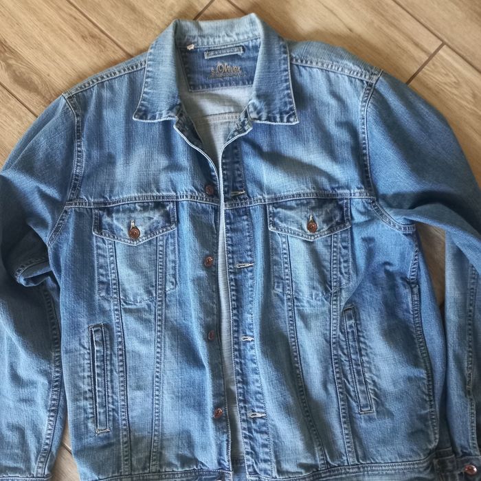 Firmowa męska kurtka  jeansowa-katana-xxl