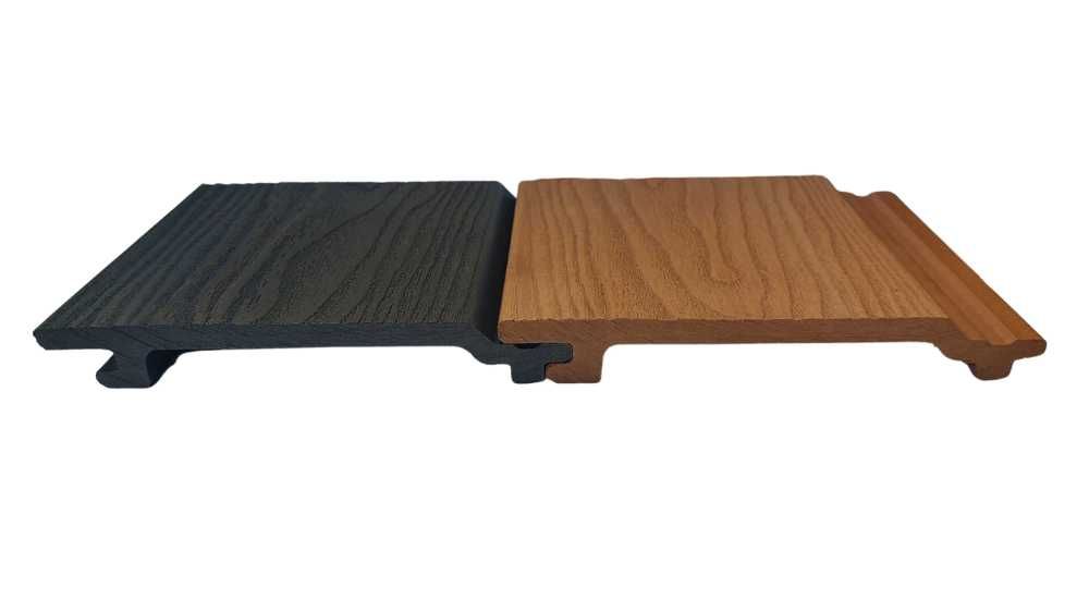 deska kompozytowa ELEWACYJNA 3D grafit teak 4m