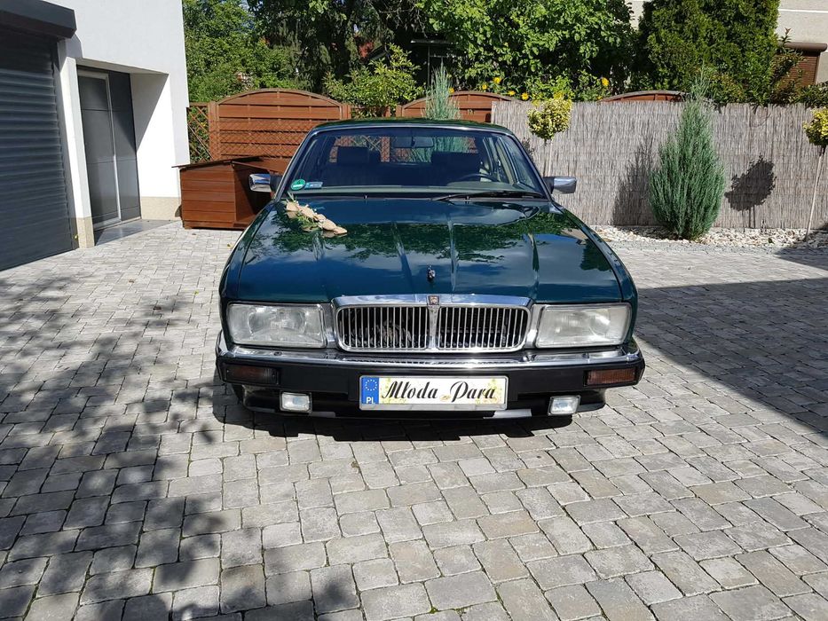 Auto do ślubu Łódzkie | Jaguar XJ 1990 | Samochód retro do ślubu