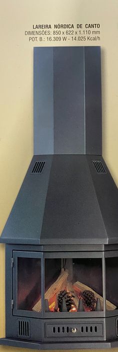Lareira Nórdica / Salamandra ADF NOVA Super Promoção