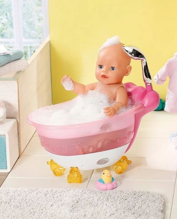 Banheira BABY BORN com luz e som