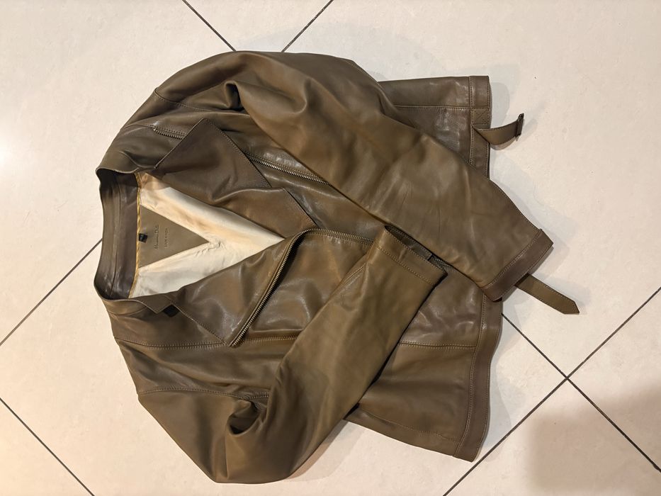 Kurtka skorzana Massimo Dutti