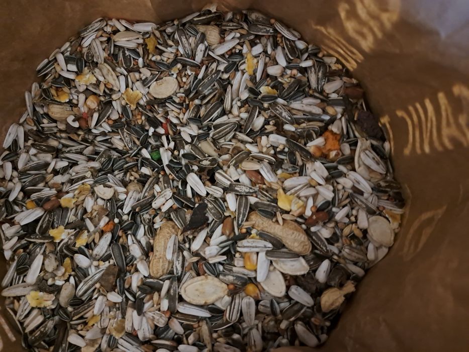 Karma ,ziarno MDM dla dużych papug 2x10 kg za 130 zł z orzechami