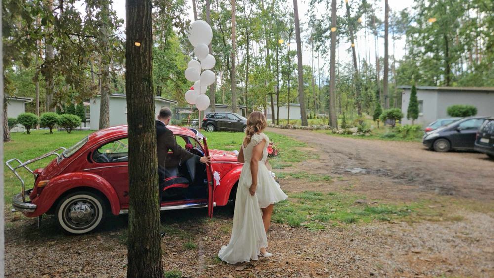 Suknia Ślubna Asymetryczna