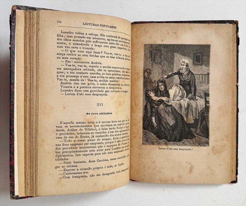 1895, D. Enrique Perez Escrich, A Perdição da Mulher, vol.I,II e III.