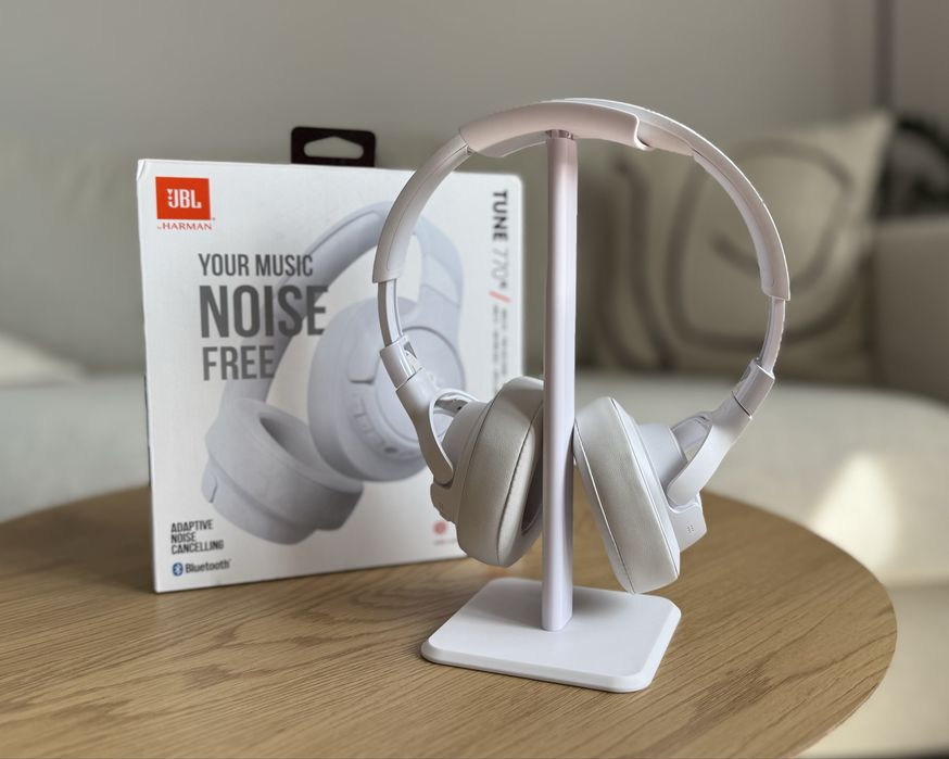 JBL 770NC TUNE białe - uzywane, stan bardzo dobry