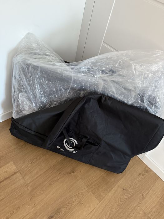 Łóżko icoucou 60 cm z materacem czarne