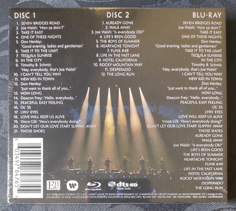 Eagles - Live From The Forum 2CD+Blu-ray