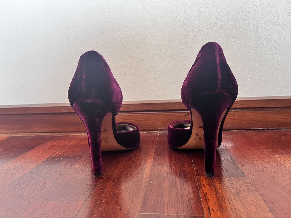 Sapato de salto roxo 37.5 70€