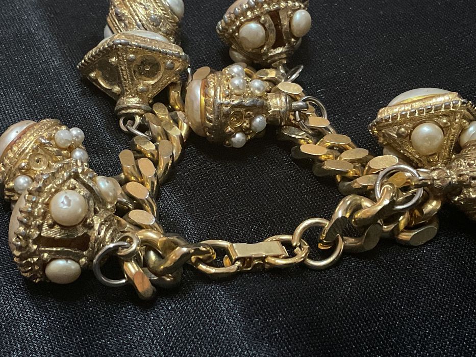 Pulseira vintage metal 22 cm