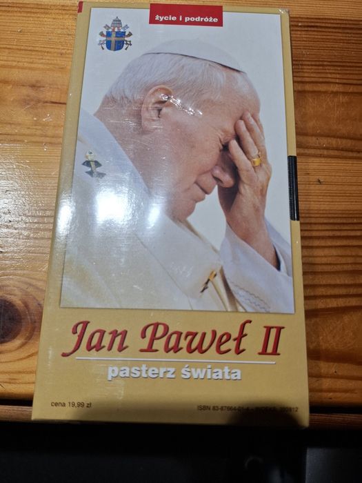 Kaseta VHS Jan Paweł II. Nieuzywana.