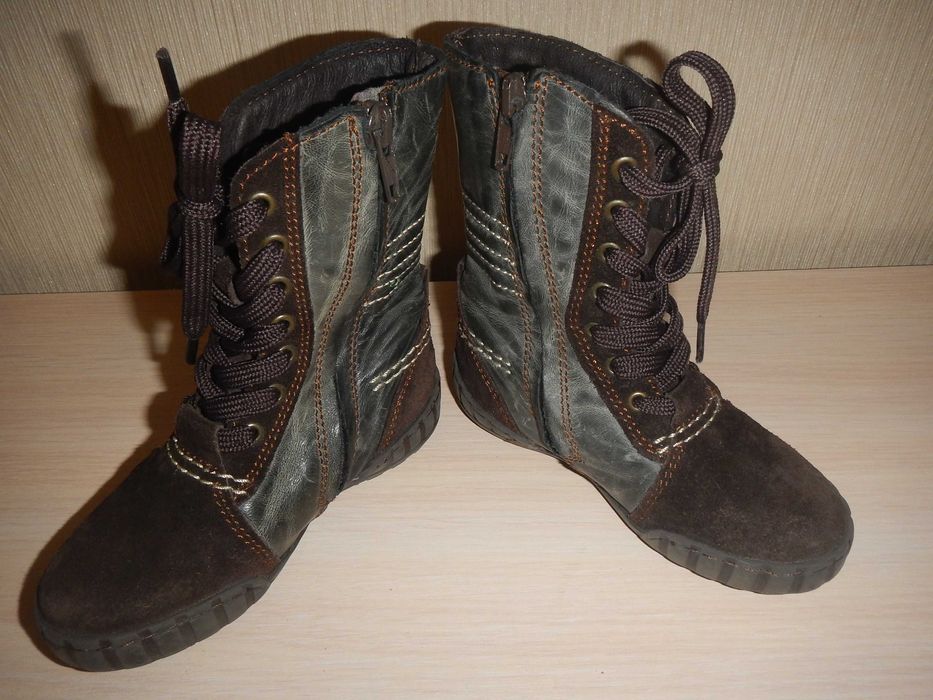 Чоботи hush puppies р. 24(14,5 см) демі шкіра