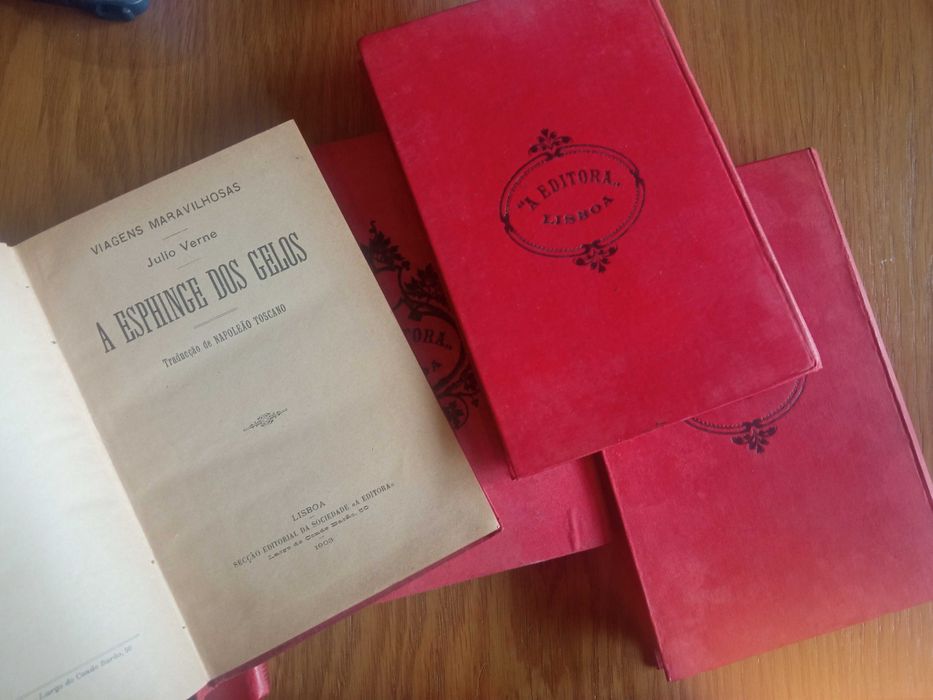 Livros antigos Julio Verne (d´a Editora) junto ou separados