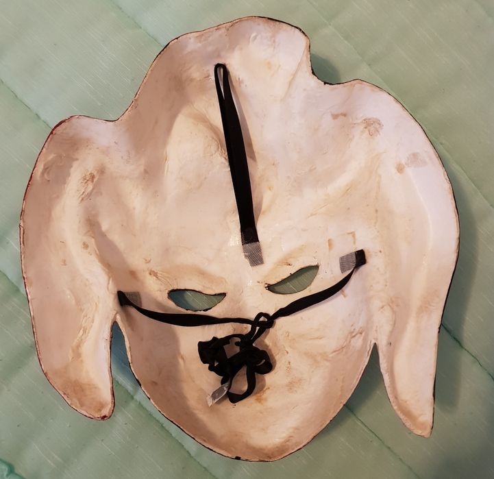 Máscara de Veneza vintage genuína