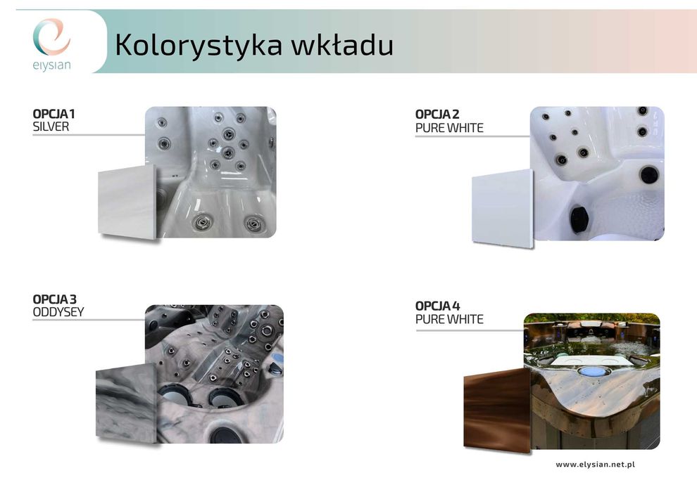Jacuzzi Arizona dla 2-3 osób - dostępne od ręki
