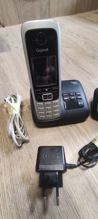 Zestaw telefonów stacjonarnych gigaset c430a stacje ładowarki