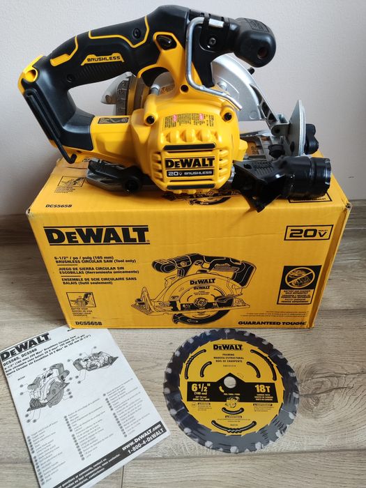Топ!Потужна циркулярна пила DeWalt DCS 565 b Оригінал!