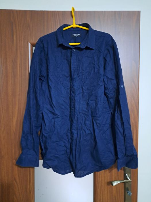 Koszula męska l granatowa